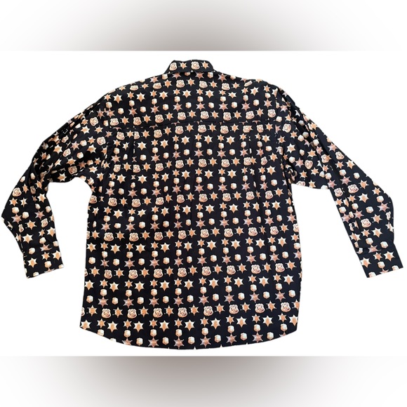 NEW Barn Fly Men’s Western Police Deputy Sheriff Long Sleeve Button Up Shirt - Picture 4 of 6